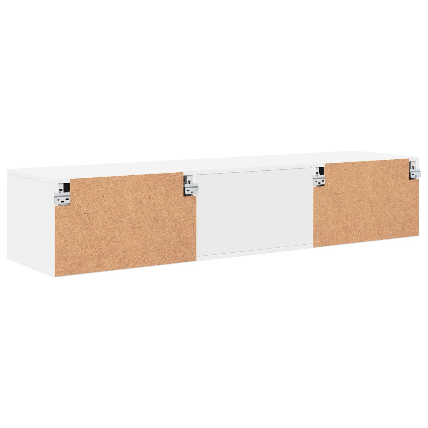 Houten Kast met lade Wit 150 x 39 x 30 cm Bewerkt hout is nu te koop bij PeponiXL, paradijselijk wonen!