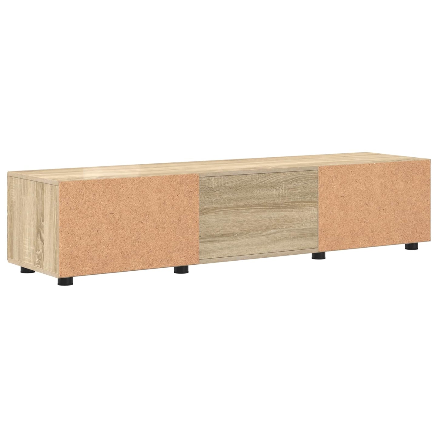 Houten Kast met lade Sonoma Eiken 150 x 39 x 30 cm Bewerkt hout is nu te koop bij PeponiXL, paradijselijk wonen!