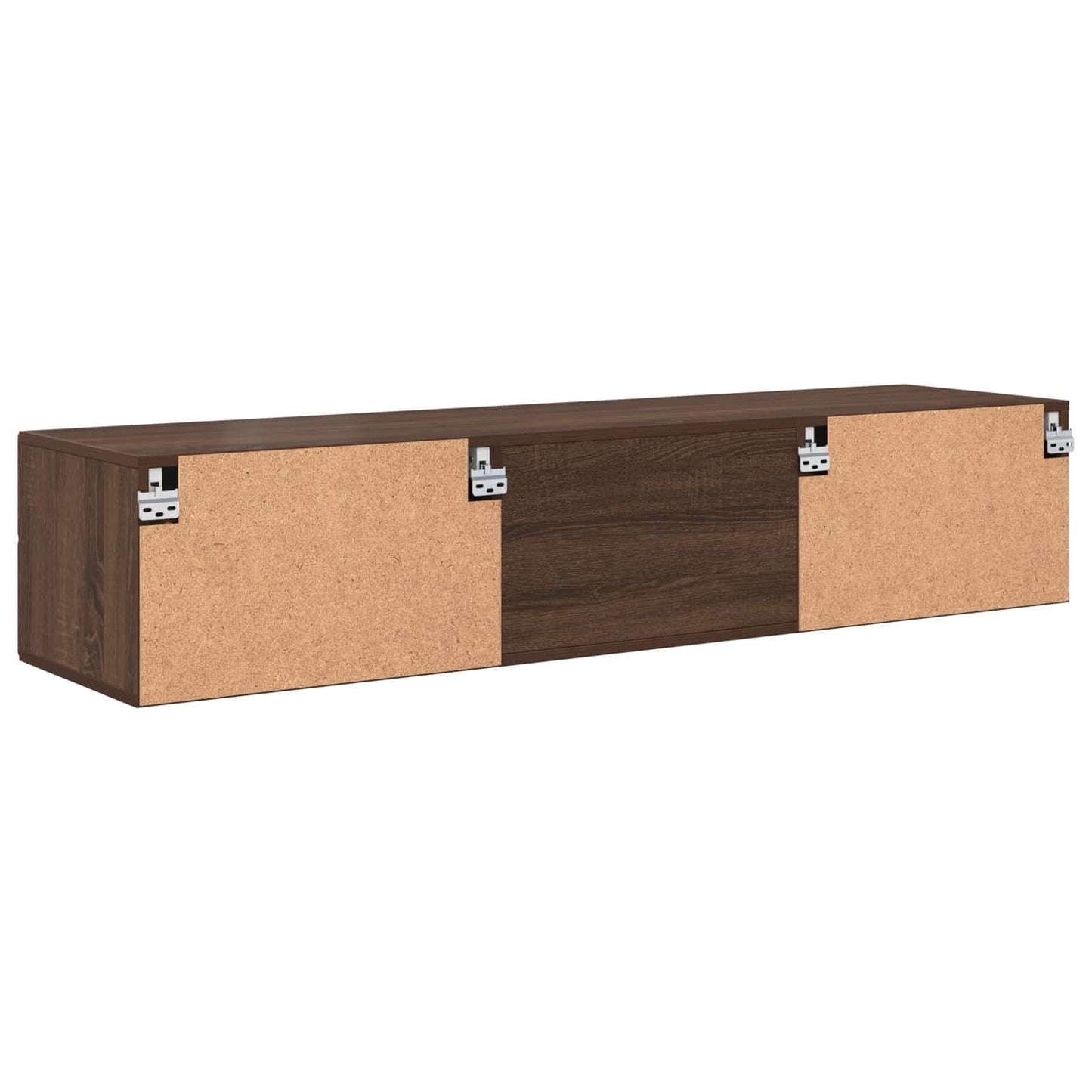 Houten Kast 150 x 39 x 30 cm Bruin Eiken Bewerkt hout