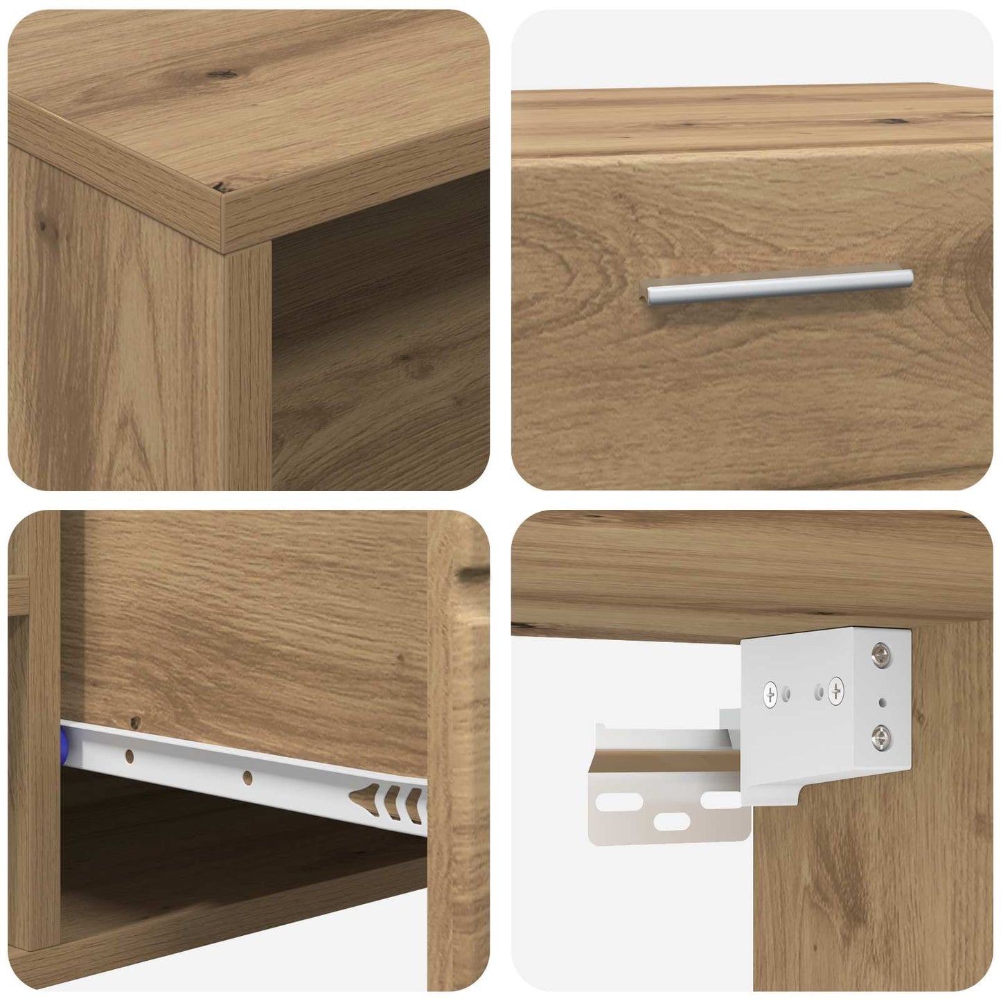 Houten Kast 150 x 39 x 30 cm Artisan Eiken Bewerkt hout is nu te koop bij PeponiXL, paradijselijk wonen!