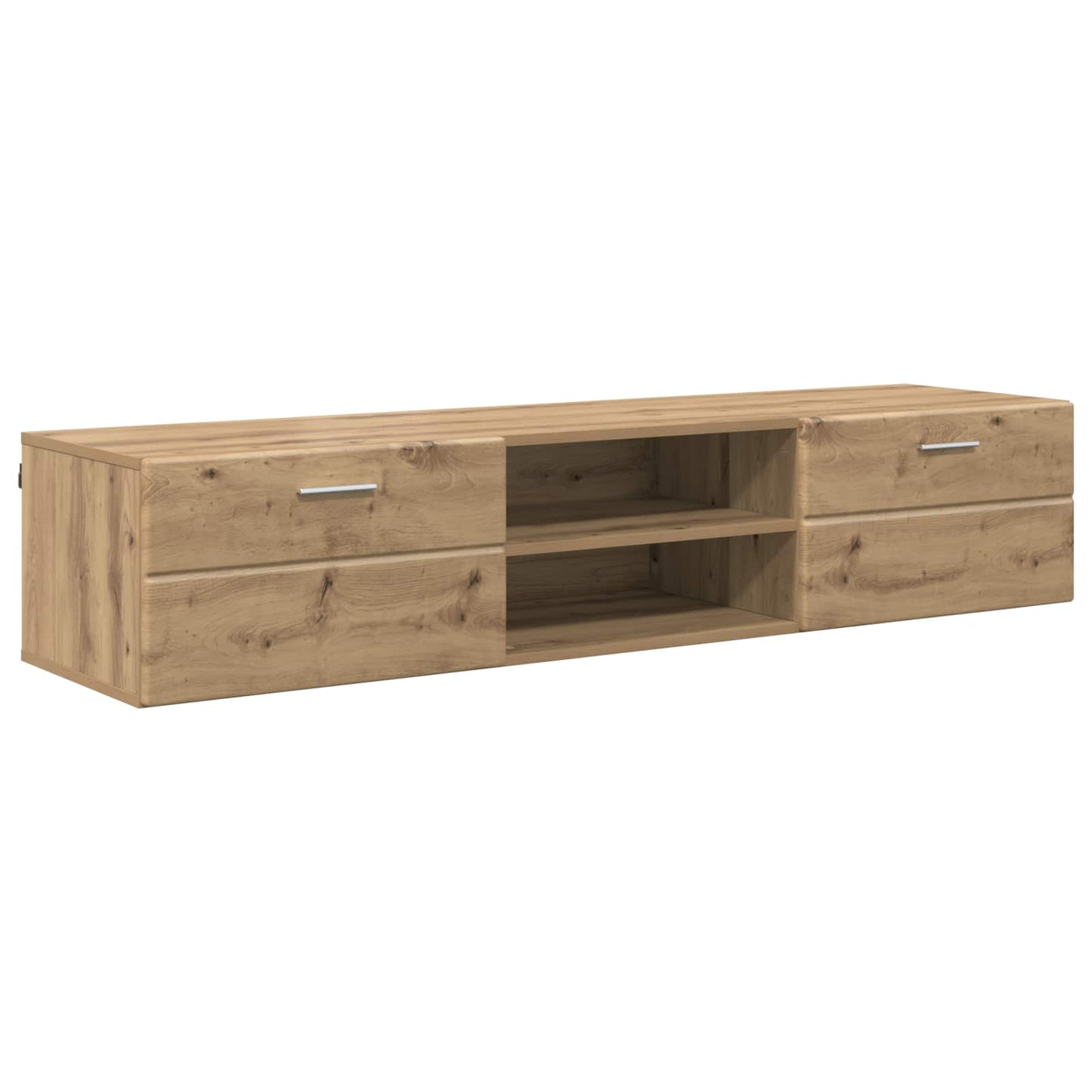 Houten Kast 150 x 39 x 30 cm Artisan Eiken Bewerkt hout is nu te koop bij PeponiXL, paradijselijk wonen!