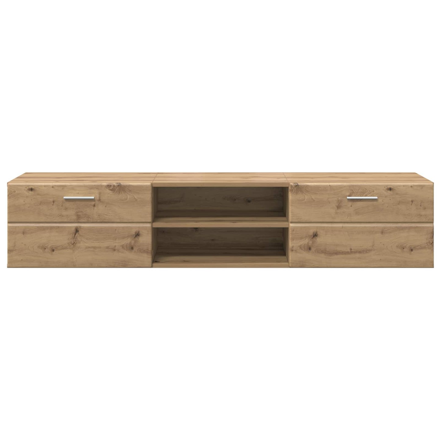 Houten Kast 150 x 39 x 30 cm Artisan Eiken Bewerkt hout is nu te koop bij PeponiXL, paradijselijk wonen!