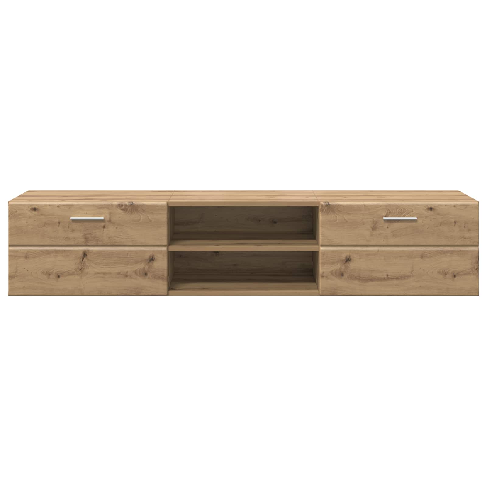 Houten Kast 150 x 39 x 30 cm Artisan Eiken Bewerkt hout is nu te koop bij PeponiXL, paradijselijk wonen!