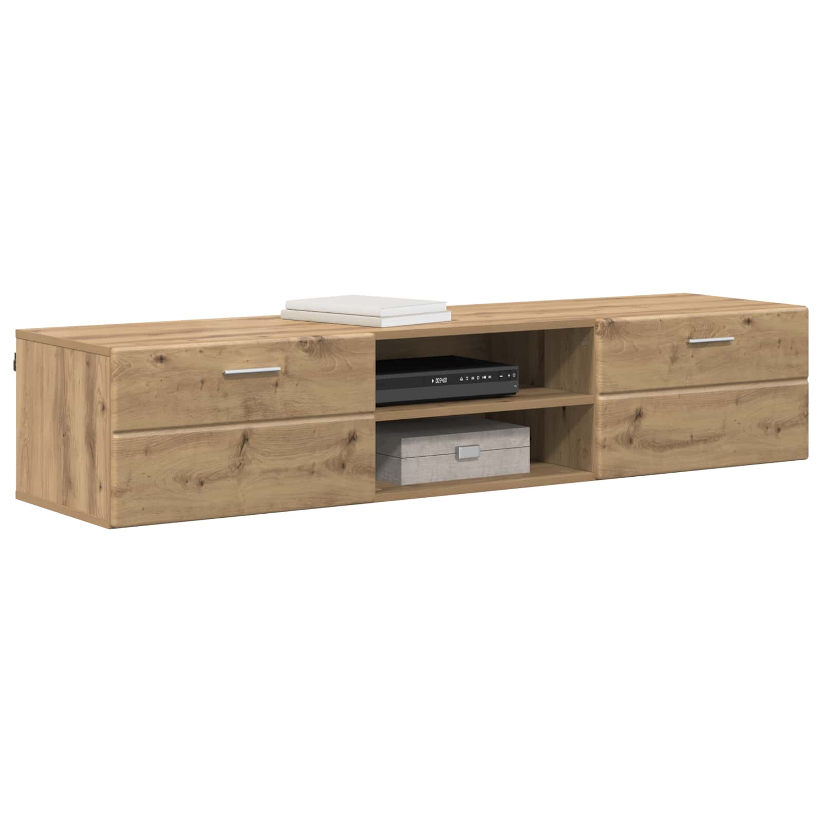 Houten Kast 150 x 39 x 30 cm Artisan Eiken Bewerkt hout is nu te koop bij PeponiXL, paradijselijk wonen!
