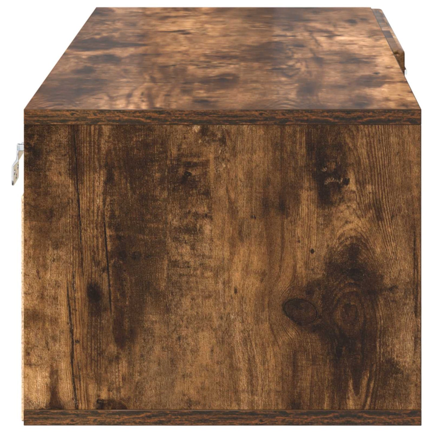 Houten Kast Gerookt eiken 100,5 x 39 x 30 cm Bewerkt hout is nu te koop bij PeponiXL, paradijselijk wonen!