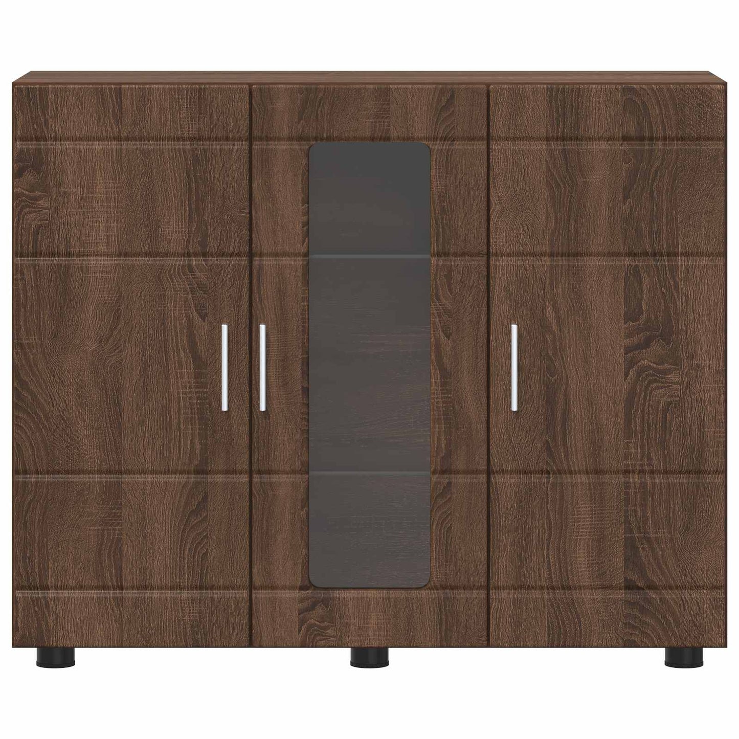 Houten Kast Bruin Eiken Bewerkt hout is nu te koop bij PeponiXL, paradijselijk wonen!
