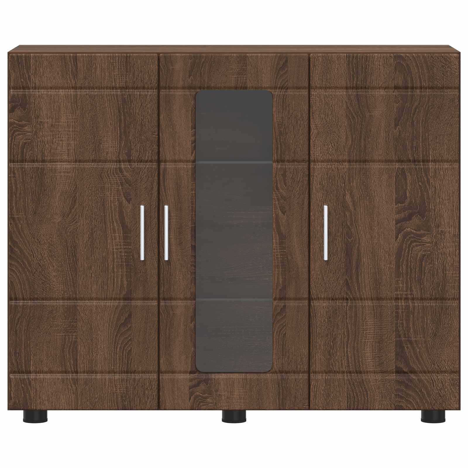 Houten Kast Bruin Eiken Bewerkt hout is nu te koop bij PeponiXL, paradijselijk wonen!