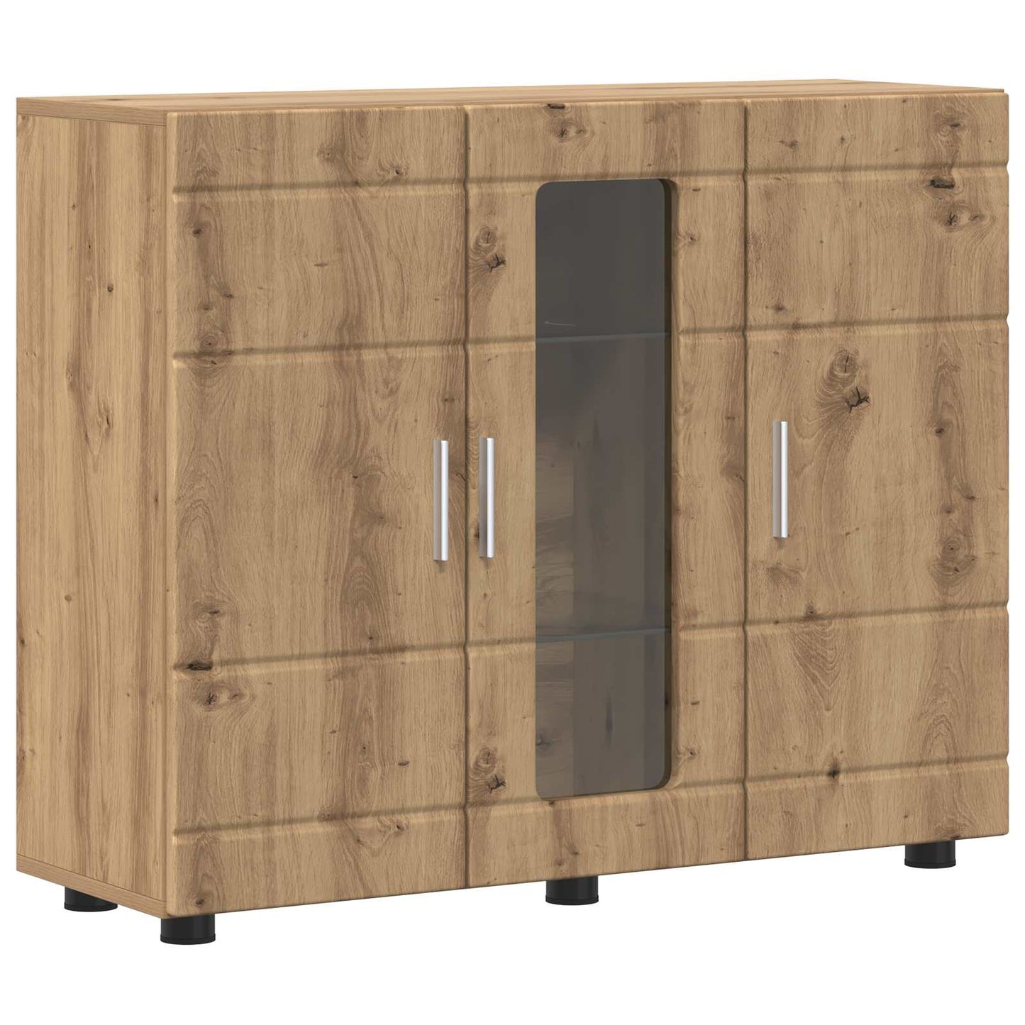 Houten Kast Artisan Eiken 88,5 x 30,5 x 73 cm Bewerkt hout is nu te koop bij PeponiXL, paradijselijk wonen!