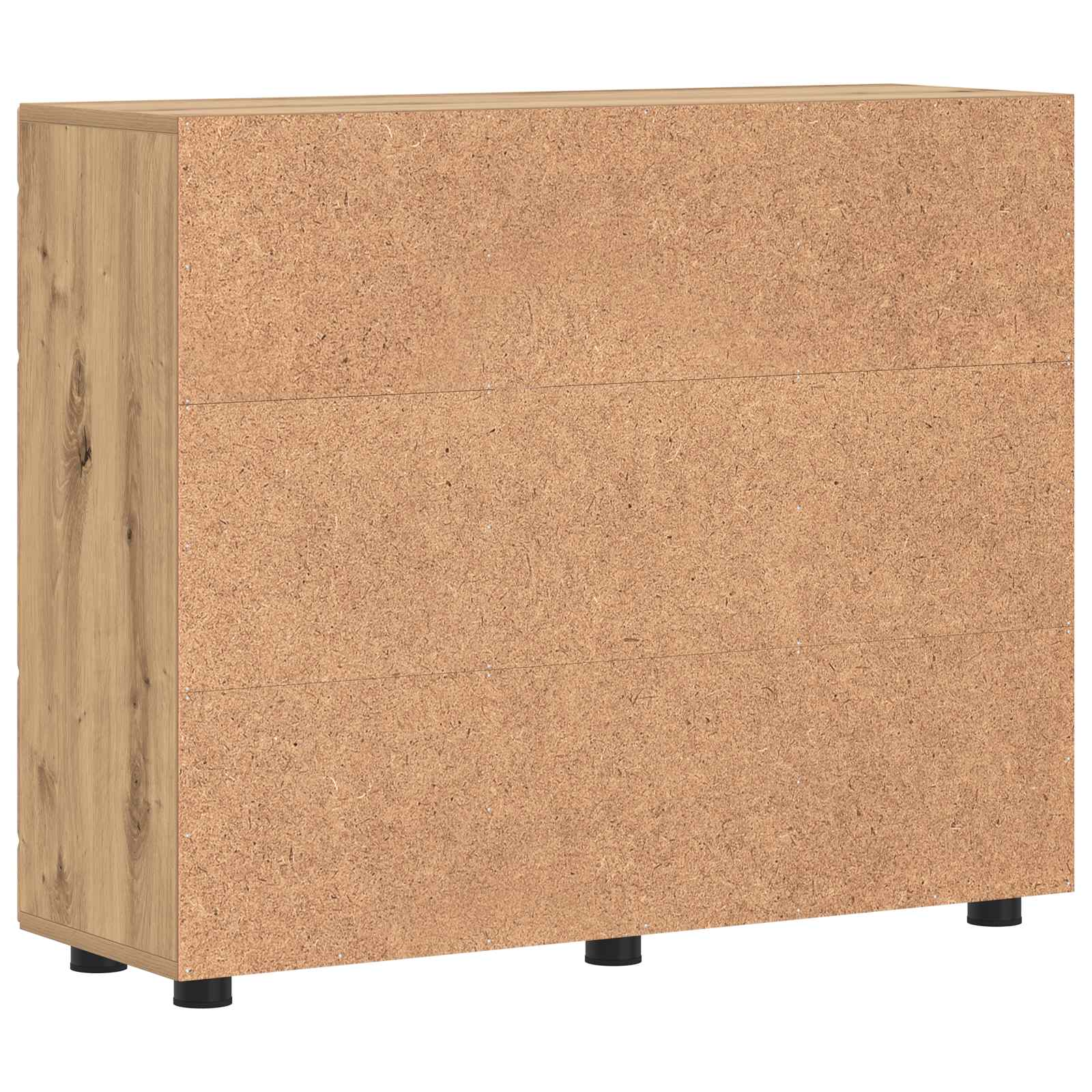 Houten Kast Artisan Eiken 88,5 x 30,5 x 73 cm Bewerkt hout is nu te koop bij PeponiXL, paradijselijk wonen!