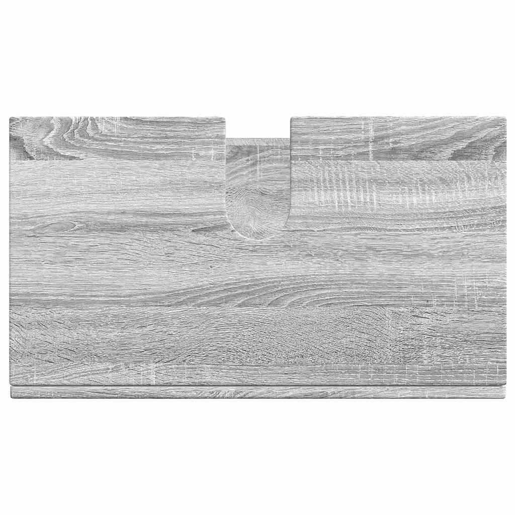 Badkamerkastenset met opslag TULUM Grijs Sonoma 60 x 34 x 63 cm is nu te koop bij PeponiXL, paradijselijk wonen!