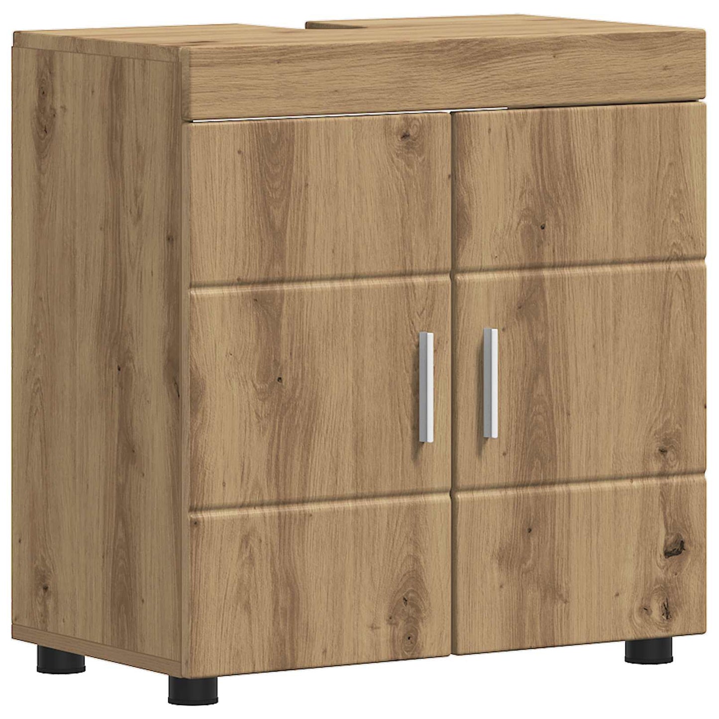 Badkamerkastenset TULUM Artisan Eiken 60 x 34 x 63 cm is nu te koop bij PeponiXL, paradijselijk wonen!