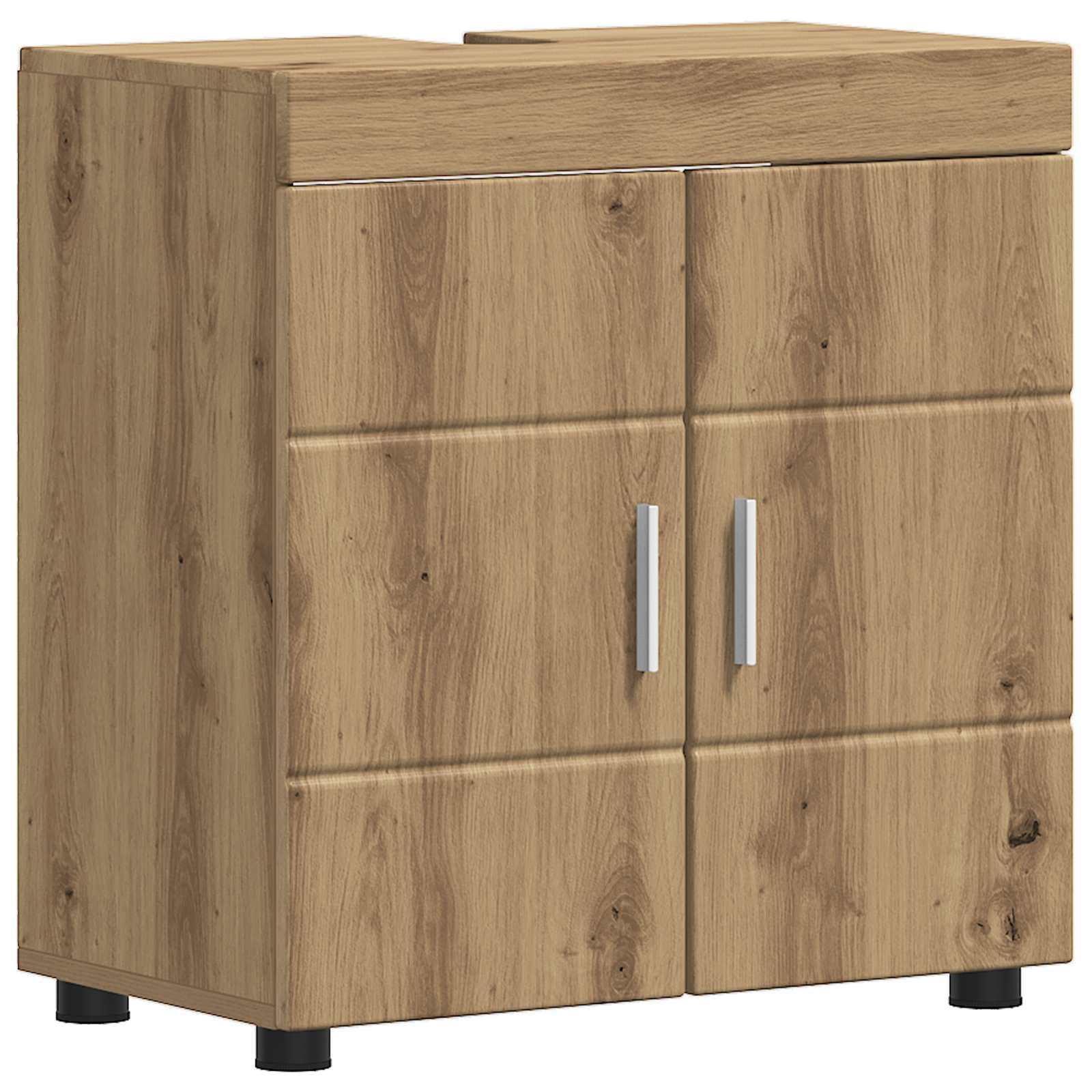 Badkamerkastenset TULUM Artisan Eiken 60 x 34 x 63 cm is nu te koop bij PeponiXL, paradijselijk wonen!