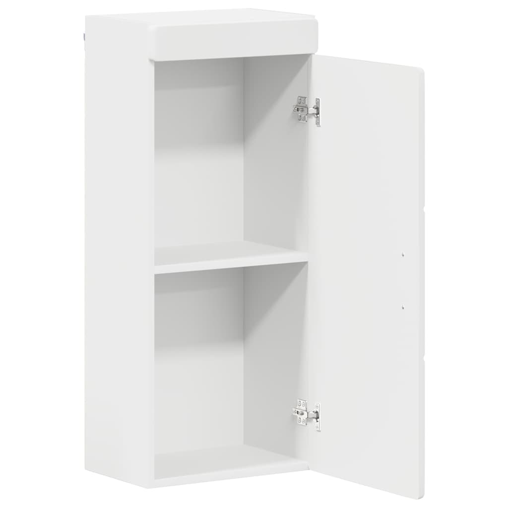 Badkamer wandkast TULUM Wit 37 x 24,5 x 86 cm Bewerkt hout is nu te koop bij PeponiXL, paradijselijk wonen!