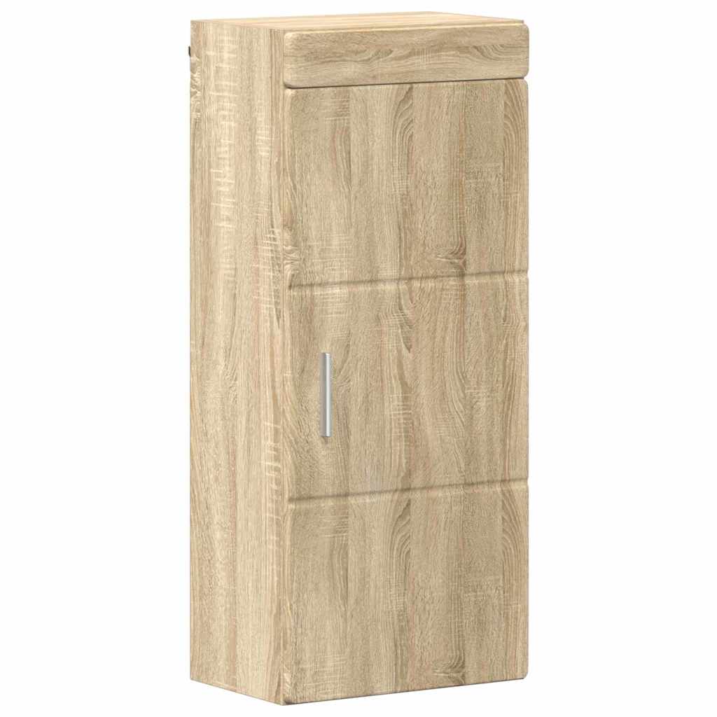 Badkamer wandkast TULUM Sonoma Eiken 37 x 24,5 x 86 cm is nu te koop bij PeponiXL, paradijselijk wonen!