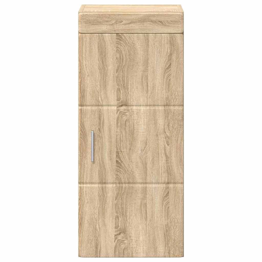 Badkamer wandkast TULUM Sonoma Eiken 37 x 24,5 x 86 cm is nu te koop bij PeponiXL, paradijselijk wonen!