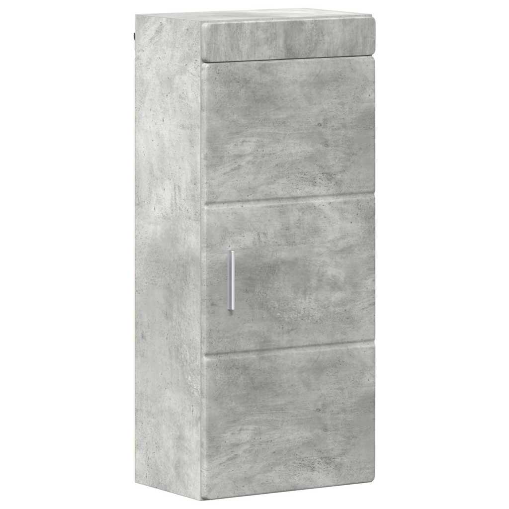 Badkamer wandkast met plank TULUM Beton Grijs 37 x 24,5 x 86 cm is nu te koop bij PeponiXL, paradijselijk wonen!