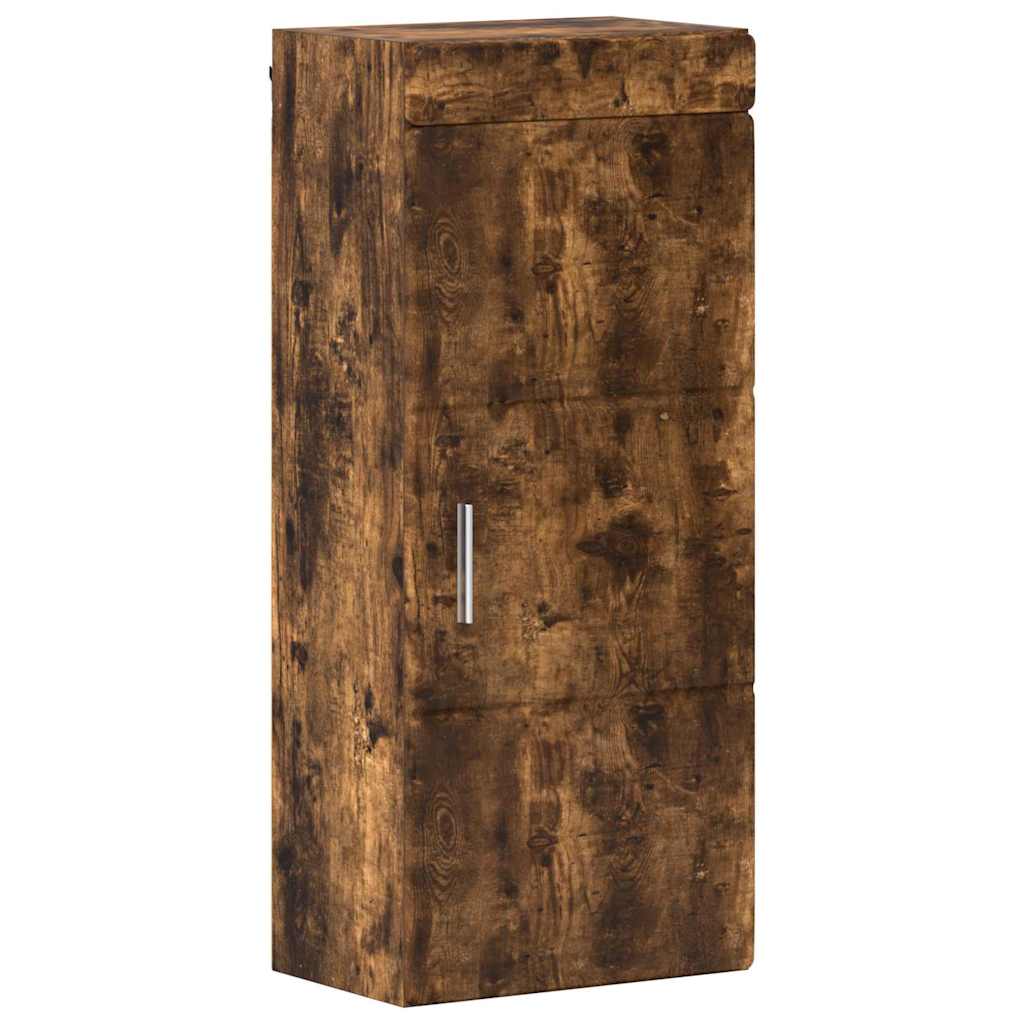 Badkamer wandkast TULUM Gerookt eiken 37 x 24,5 x 86 cm is nu te koop bij PeponiXL, paradijselijk wonen!