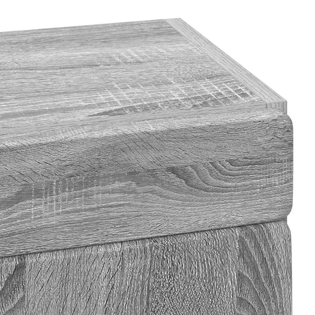 Badkamer wandkast TULUM Grijs Sonoma 37 x 24,5 x 86 cm is nu te koop bij PeponiXL, paradijselijk wonen!
