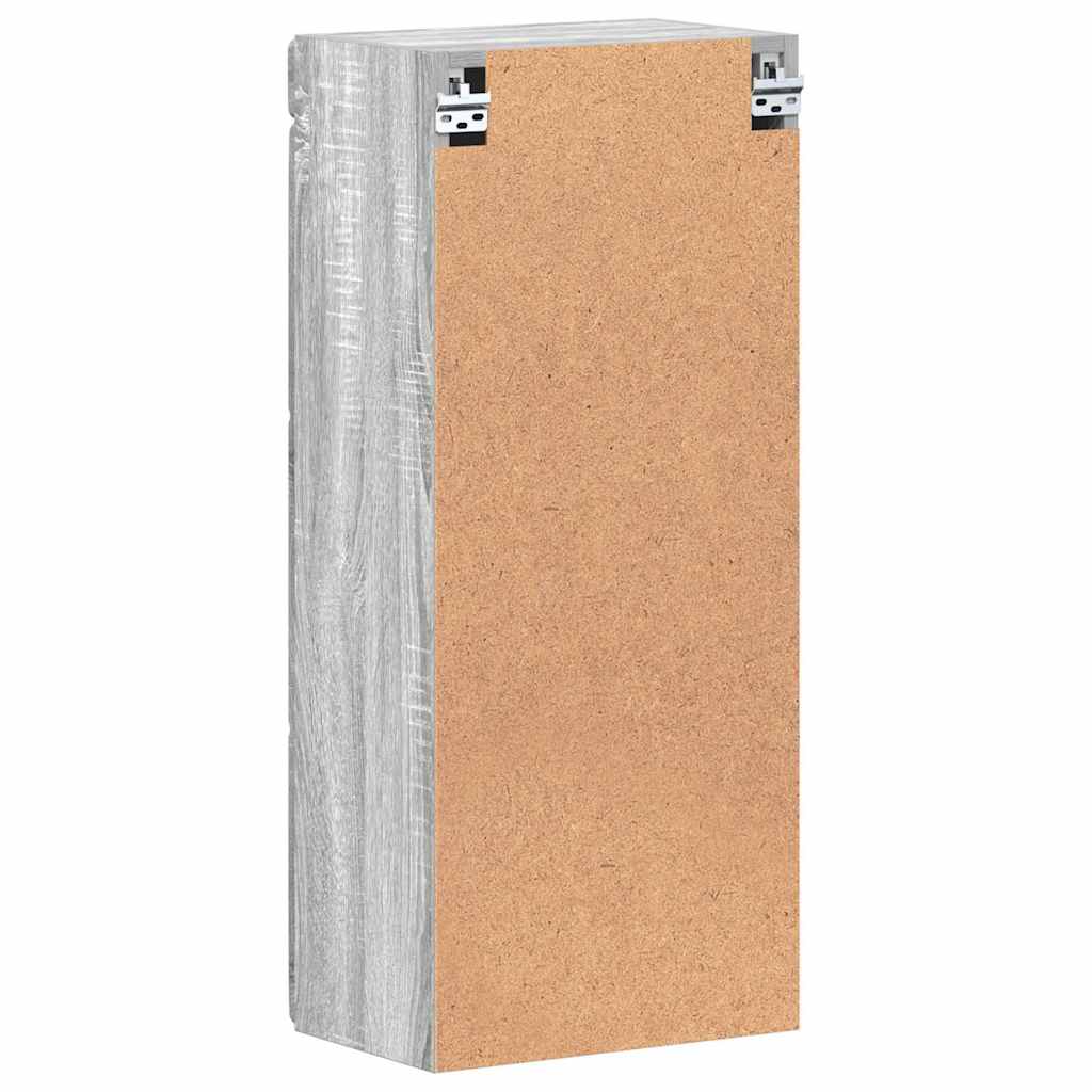 Badkamer wandkast TULUM Grijs Sonoma 37 x 24,5 x 86 cm is nu te koop bij PeponiXL, paradijselijk wonen!