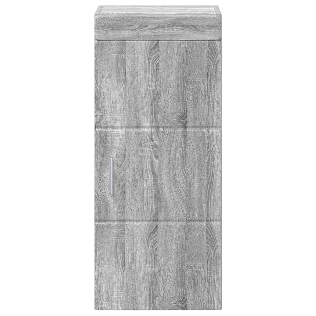 Badkamer wandkast TULUM Grijs Sonoma 37 x 24,5 x 86 cm is nu te koop bij PeponiXL, paradijselijk wonen!