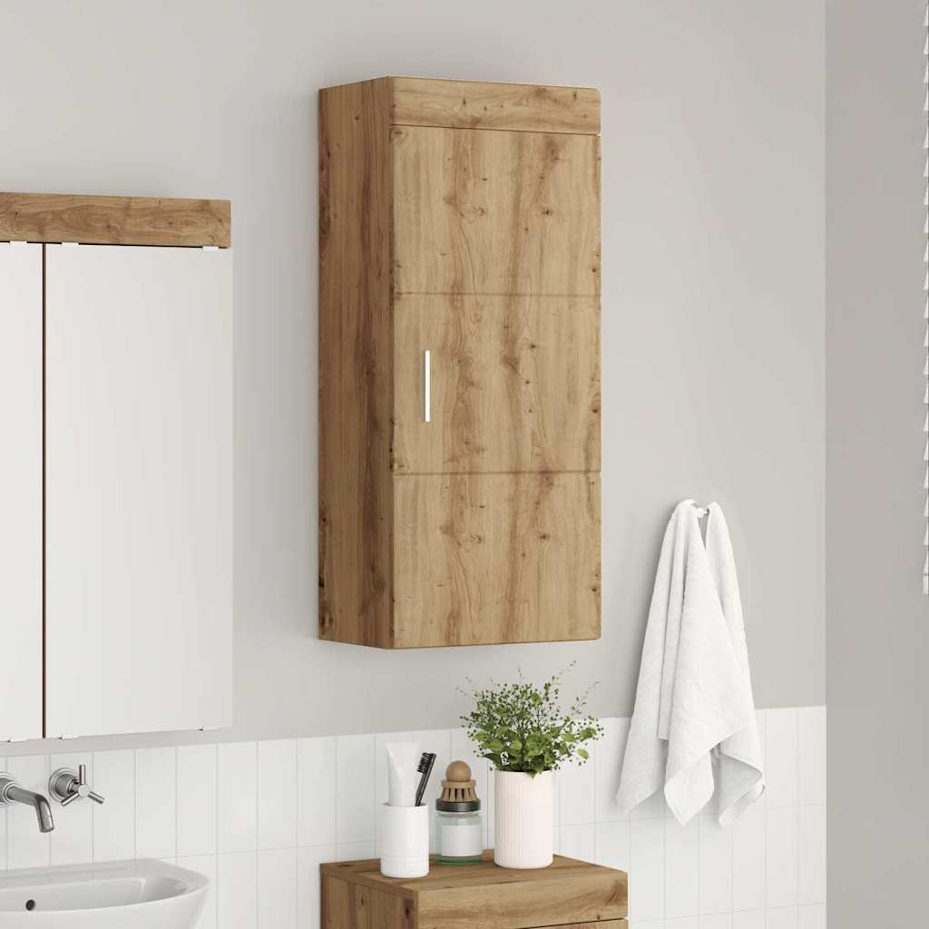Badkamer wandkast TULUM Artisan Eiken 37 x 24,5 x 86 cm is nu te koop bij PeponiXL, paradijselijk wonen!