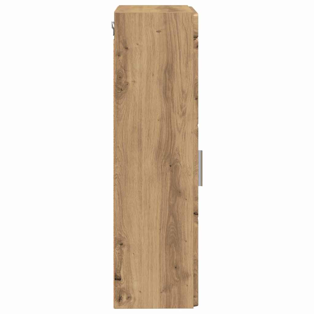 Badkamer wandkast TULUM Artisan Eiken 37 x 24,5 x 86 cm is nu te koop bij PeponiXL, paradijselijk wonen!