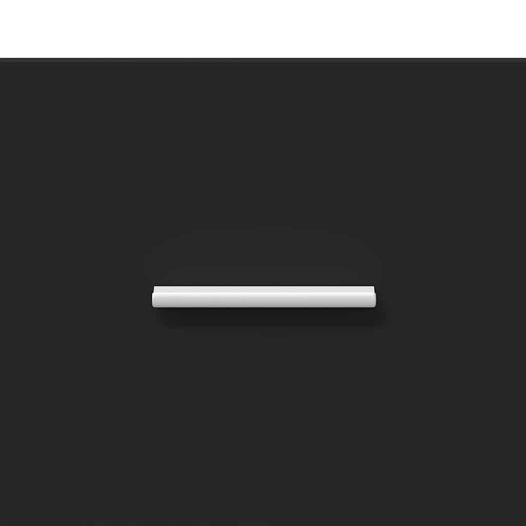 Badkamerkastenset TULUM Zwart 37 x 31,5 x 82 cm Bewerkt hout is nu te koop bij PeponiXL, paradijselijk wonen!