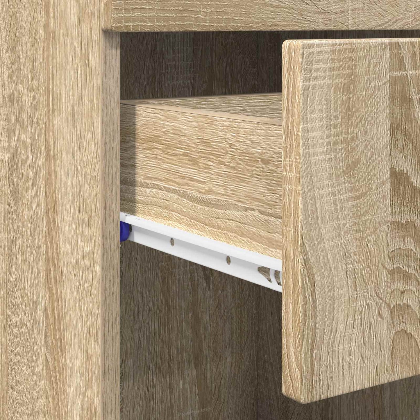 Badkamerkastenset met lade TULUM Sonoma Eiken 37 x 31,5 x 82 cm is nu te koop bij PeponiXL, paradijselijk wonen!