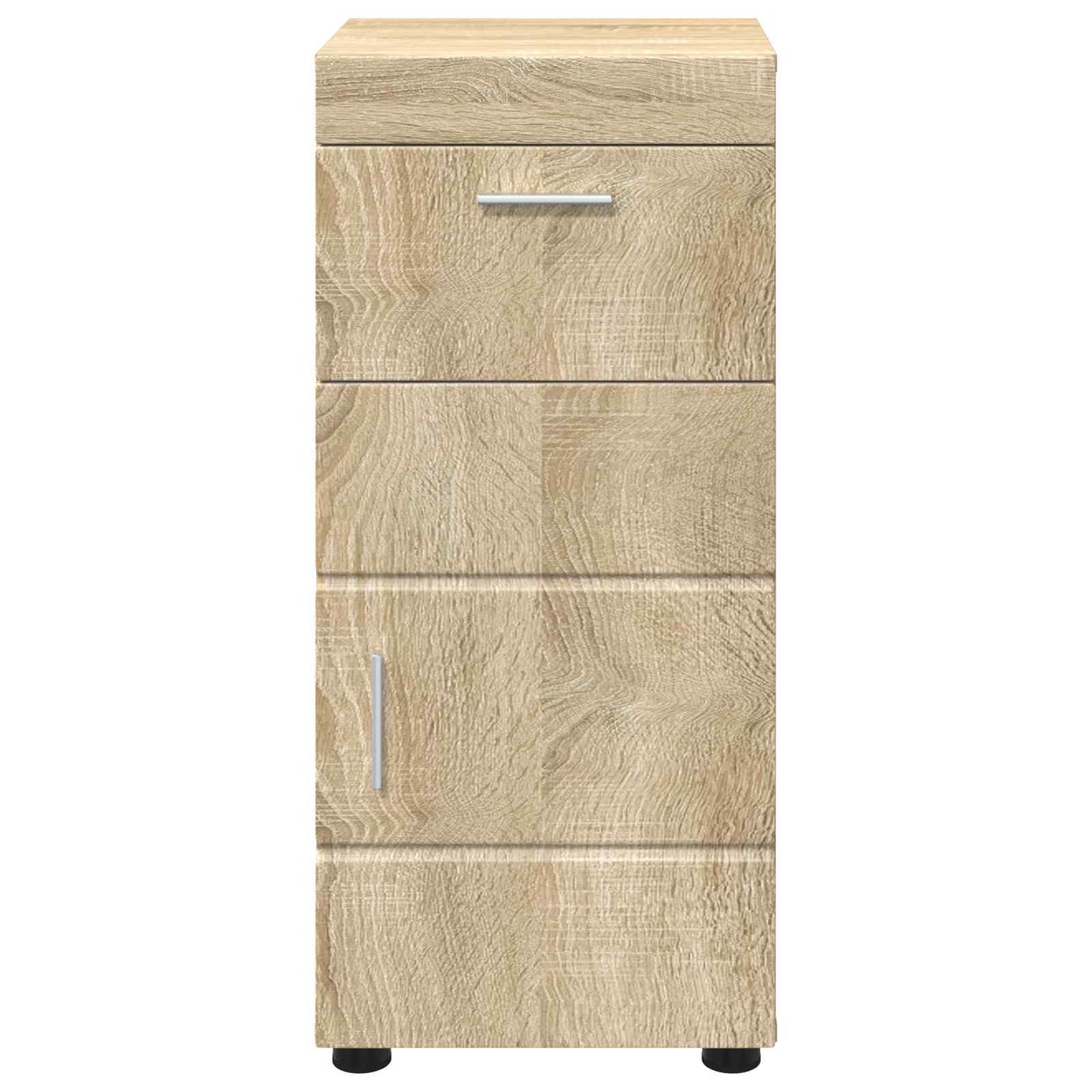 Badkamerkastenset met lade TULUM Sonoma Eiken 37 x 31,5 x 82 cm is nu te koop bij PeponiXL, paradijselijk wonen!