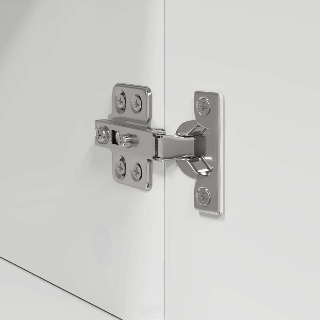 Badkamerkastenset TULUM Hoogglans wit 37 x 31,5 x 82 cm is nu te koop bij PeponiXL, paradijselijk wonen!