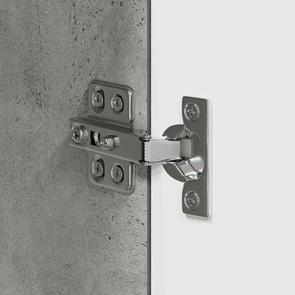 Badkamerkastenset TULUM Beton Grijs 37 x 31,5 x 203 cm is nu te koop bij PeponiXL, paradijselijk wonen!