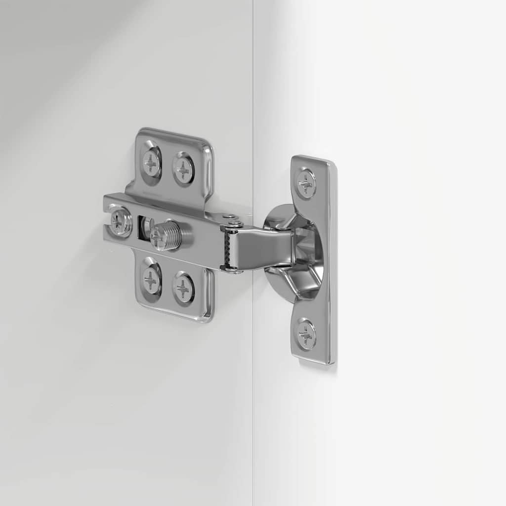 Badkamerkastenset TULUM Hoogglans wit 37 x 31,5 x 203 cm is nu te koop bij PeponiXL, paradijselijk wonen!