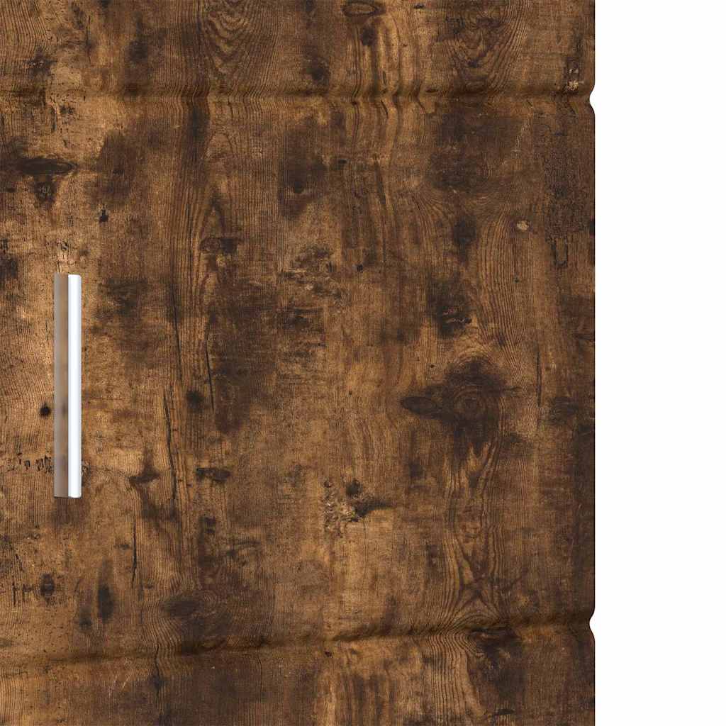 Badkamerkastenset TULUM Gerookt eiken 37 x 31,5 x 203 cm is nu te koop bij PeponiXL, paradijselijk wonen!