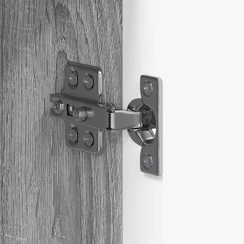 Badkamerkastenset TULUM Grijs Sonoma 37 x 31,5 x 203 cm is nu te koop bij PeponiXL, paradijselijk wonen!