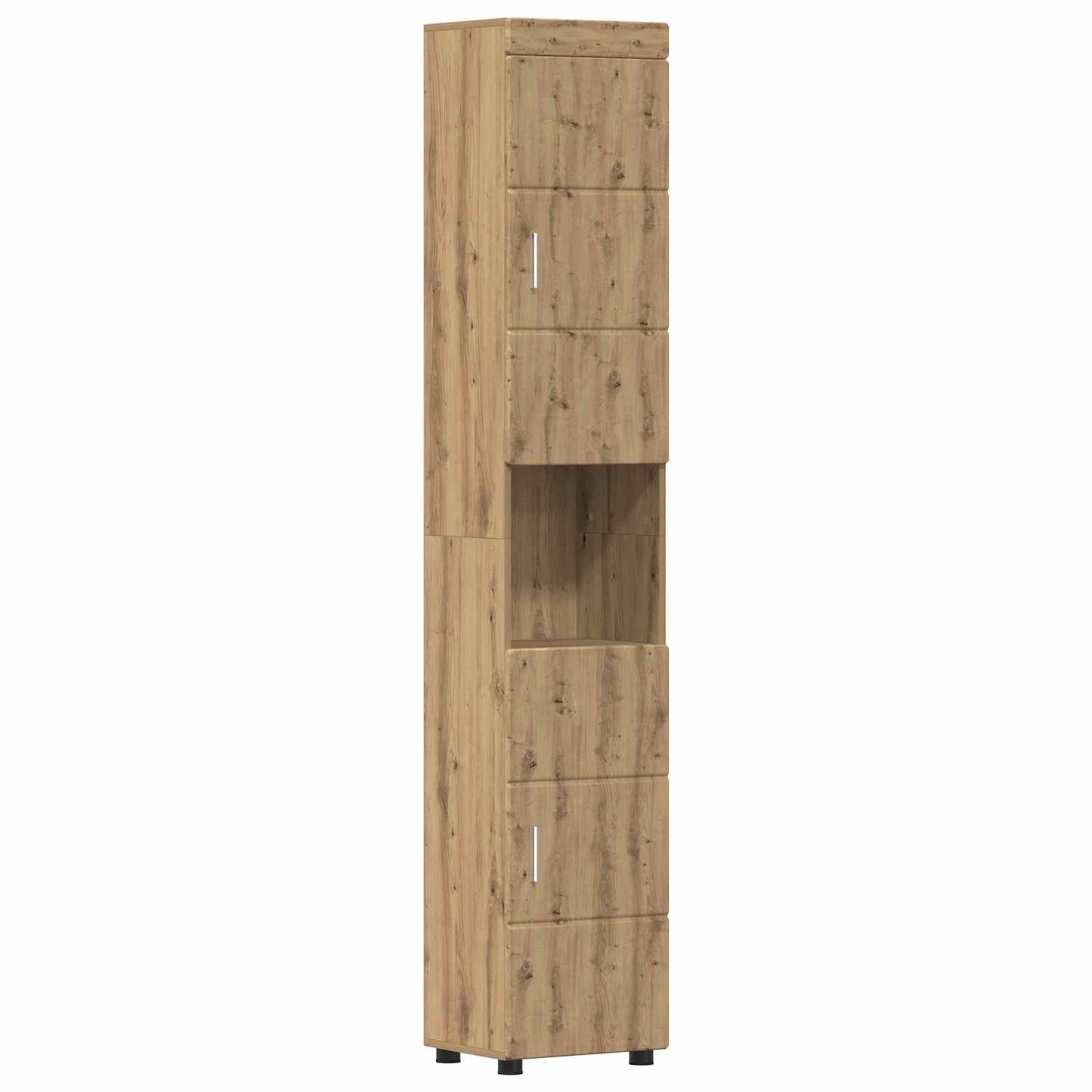 Badkamerkastenset TULUM Artisan Eiken 37 x 31,5 x 203 cm is nu te koop bij PeponiXL, paradijselijk wonen!