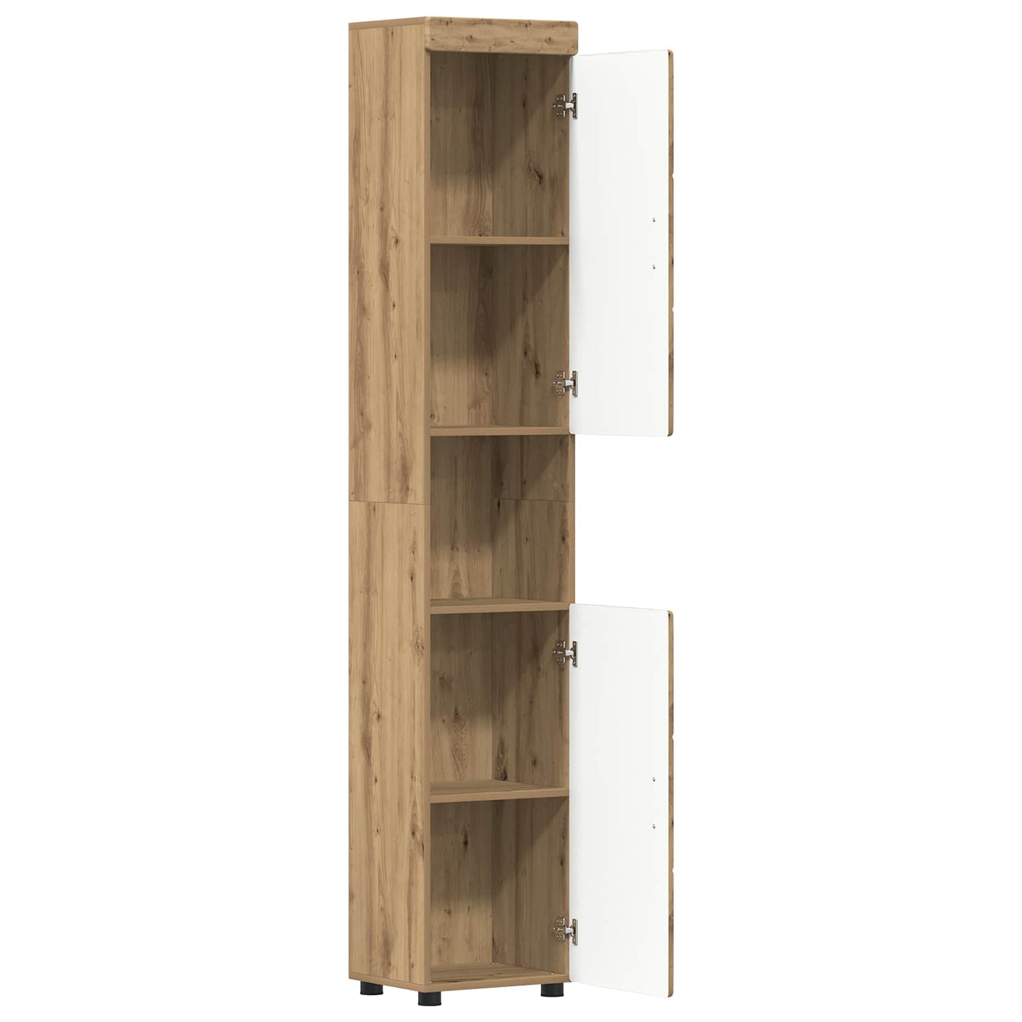 Badkamerkastenset TULUM Artisan Eiken 37 x 31,5 x 203 cm is nu te koop bij PeponiXL, paradijselijk wonen!