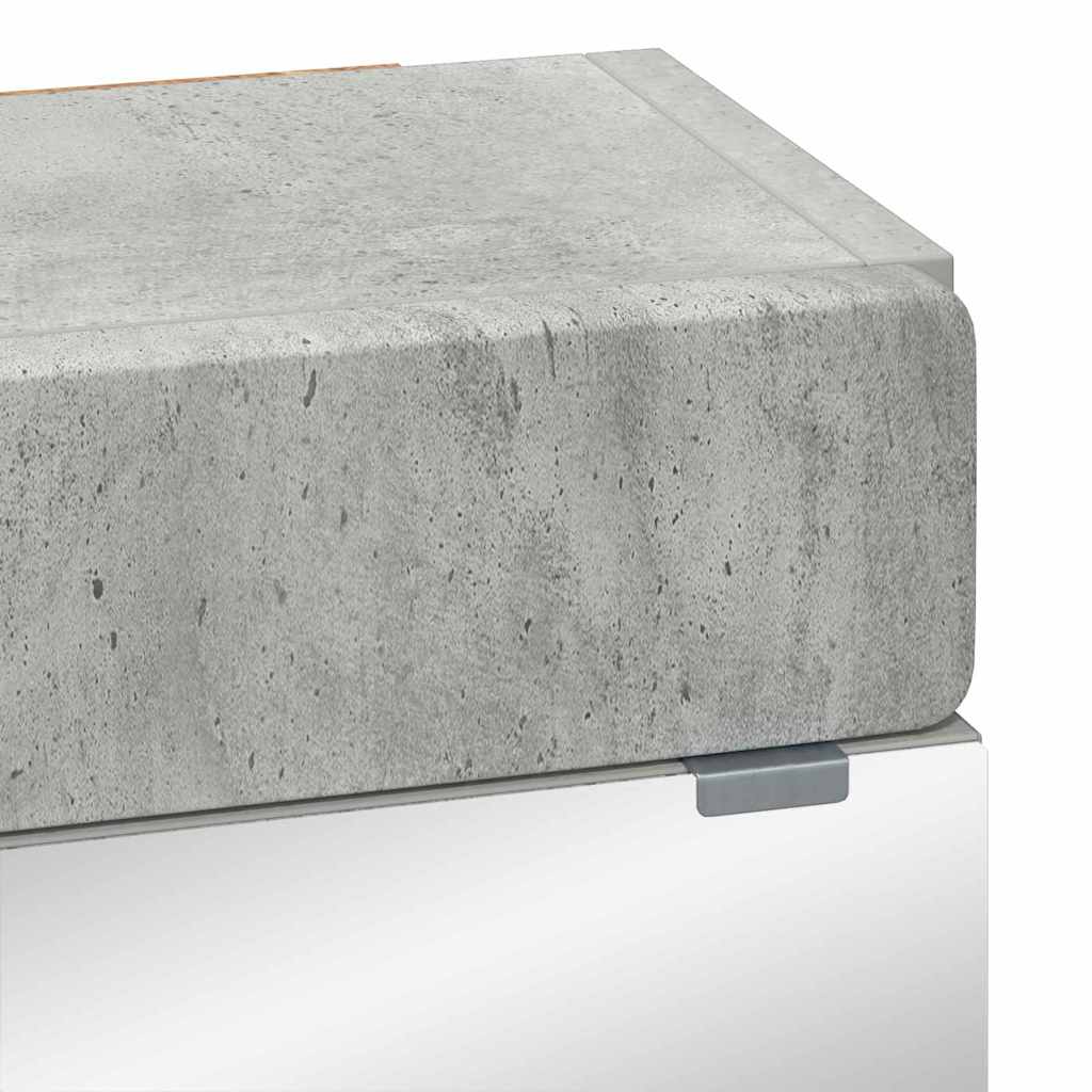 Badkamer spiegelkast TULUM Beton Grijs 60 x 16,5 x 78 cm is nu te koop bij PeponiXL, paradijselijk wonen!