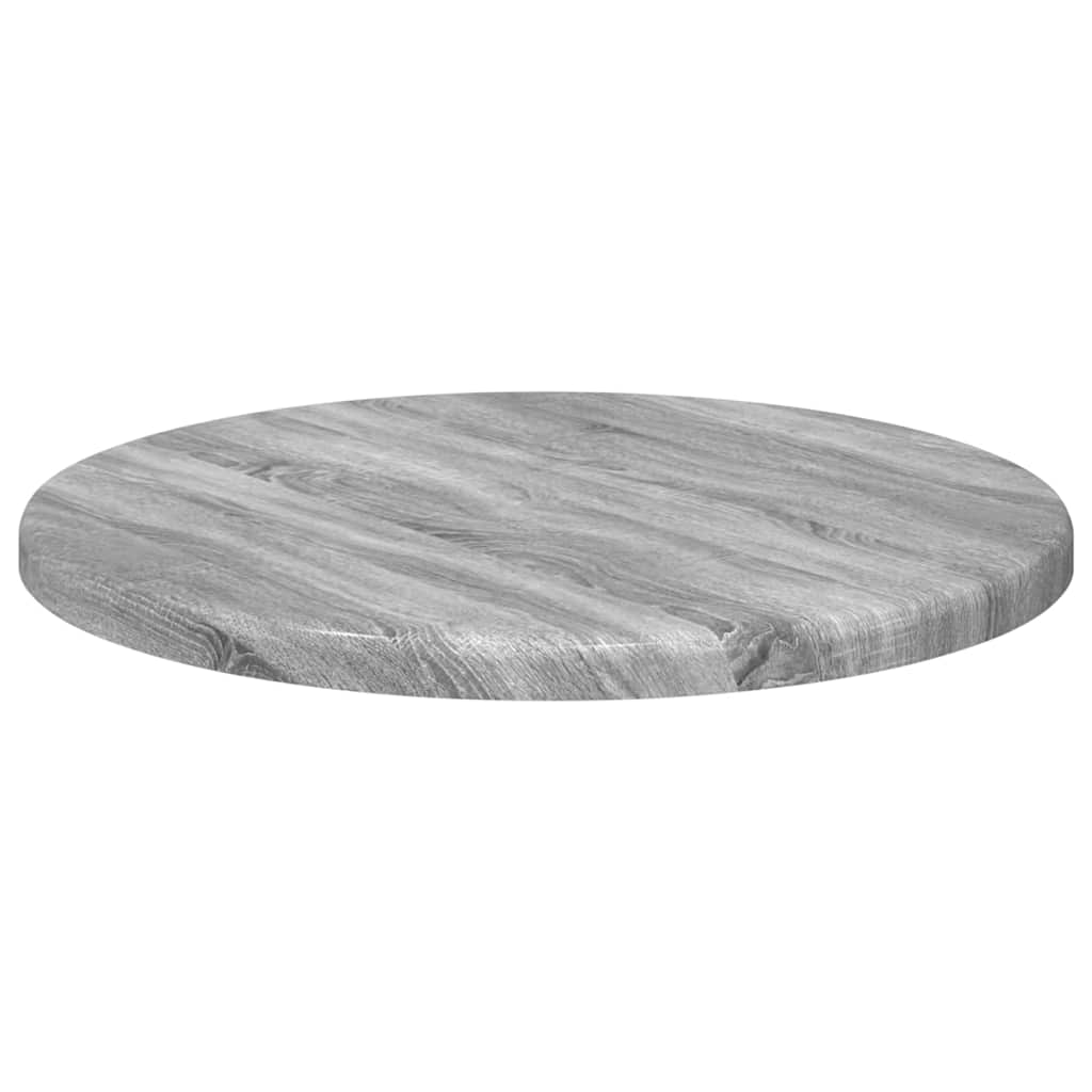 Tafelblad Grijs Sonoma Ø 30 x 1,5 cm Bewerkt hout is nu te koop bij PeponiXL, paradijselijk wonen!