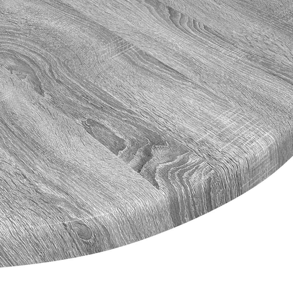 Tafelblad Grijs sonoma Ø 40 x 1,5 cm Bewerkt hout is nu te koop bij PeponiXL, paradijselijk wonen!
