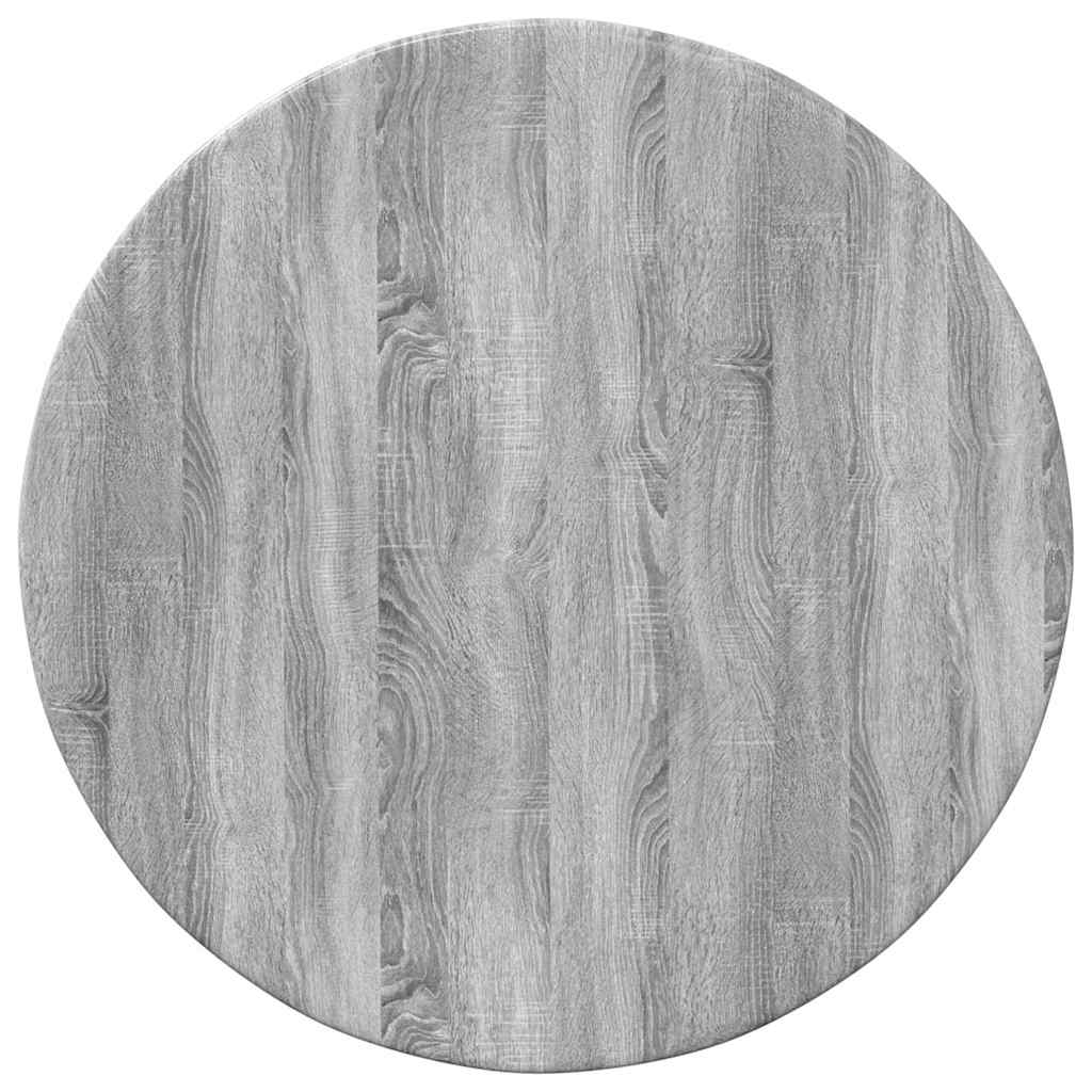 Tafelblad Grijs sonoma Ø 40 x 1,5 cm Bewerkt hout is nu te koop bij PeponiXL, paradijselijk wonen!