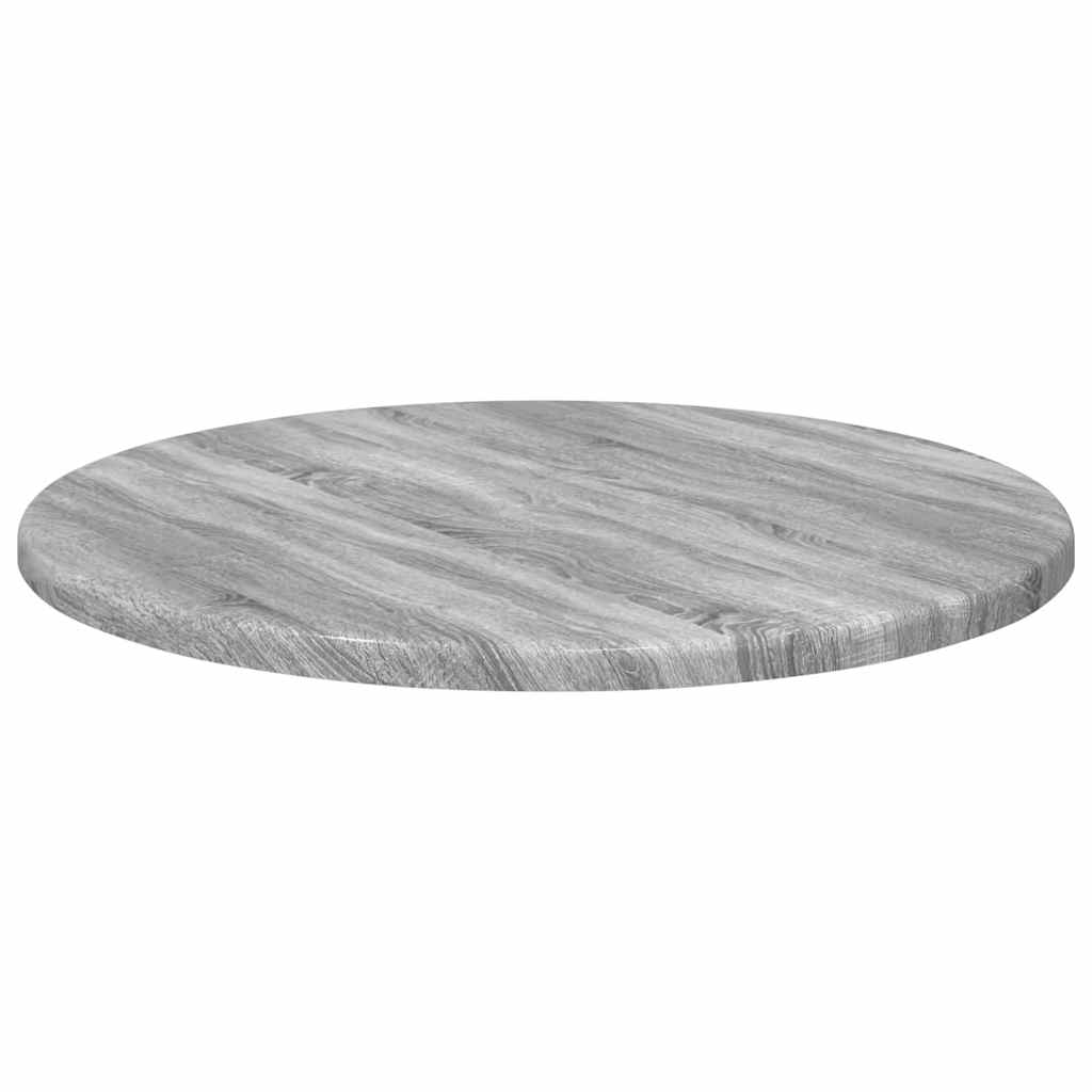 Tafelblad Grijs sonoma Ø 40 x 1,5 cm Bewerkt hout is nu te koop bij PeponiXL, paradijselijk wonen!