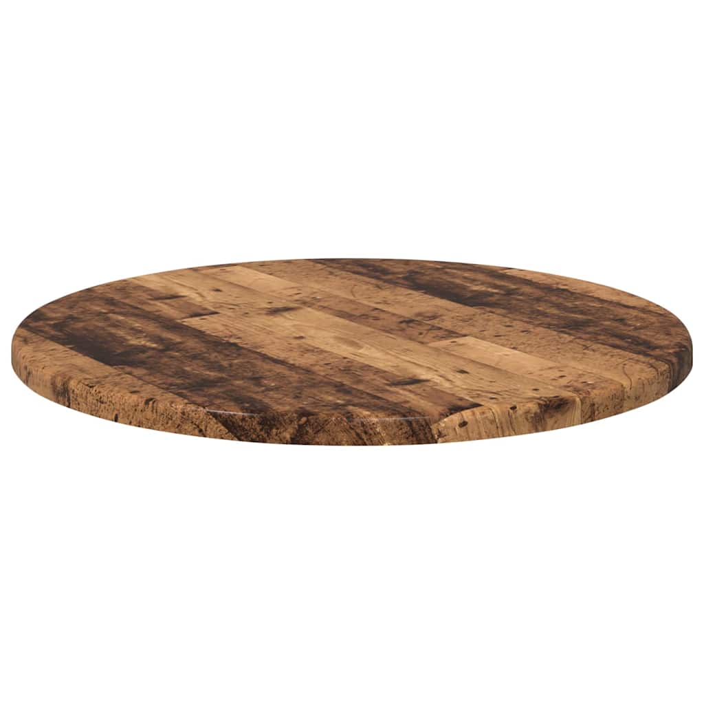 Tafelblad Oud hout Ø 40 x 1,5 cm Bewerkt hout is nu te koop bij PeponiXL, paradijselijk wonen!