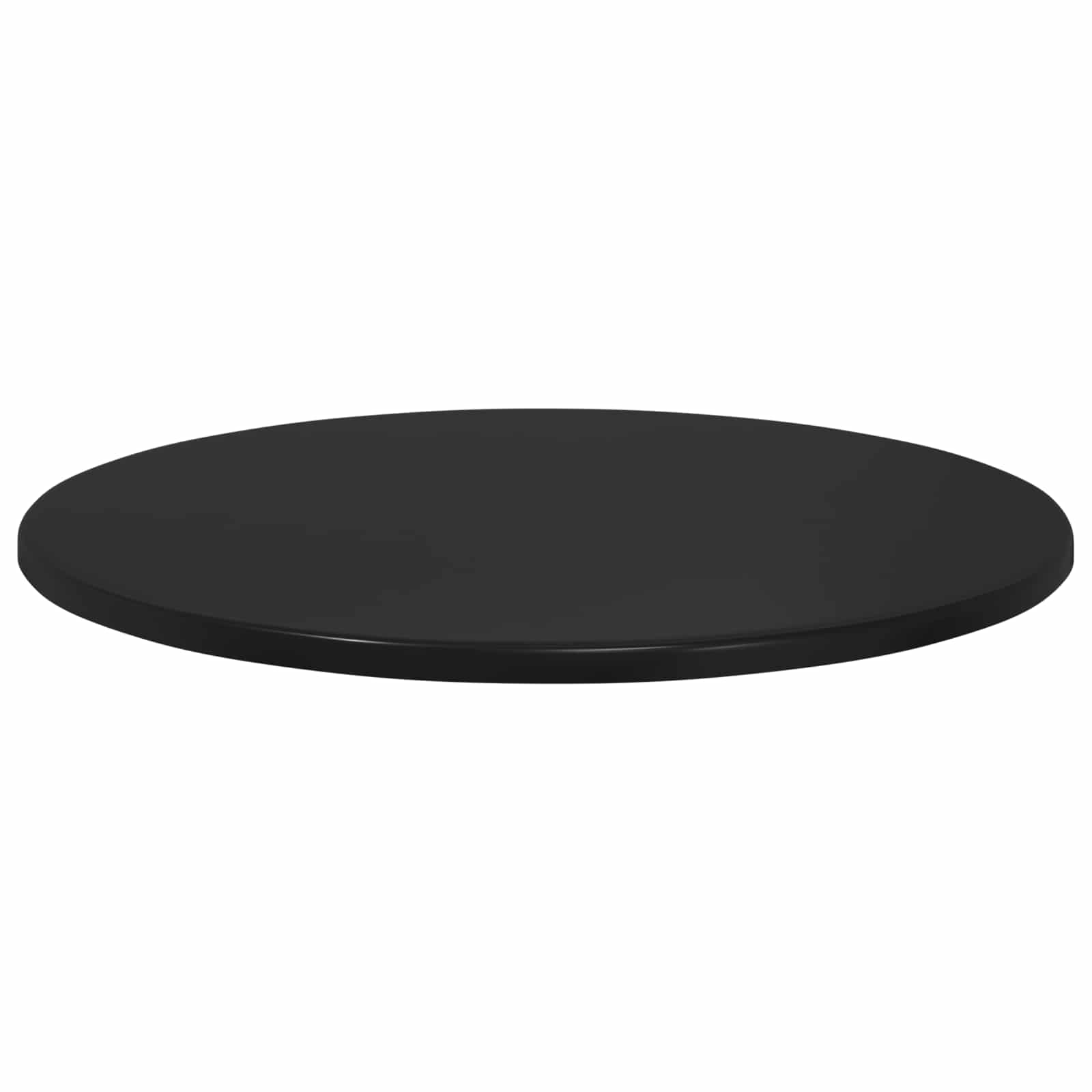 Tafelblad Zwart Ø 50 x 1,5 cm Bewerkt hout is nu te koop bij PeponiXL, paradijselijk wonen!