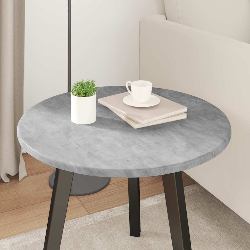 Tafelblad Betongrijs Ø 50 x 1,5 cm Bewerkt hout is nu te koop bij PeponiXL, paradijselijk wonen!