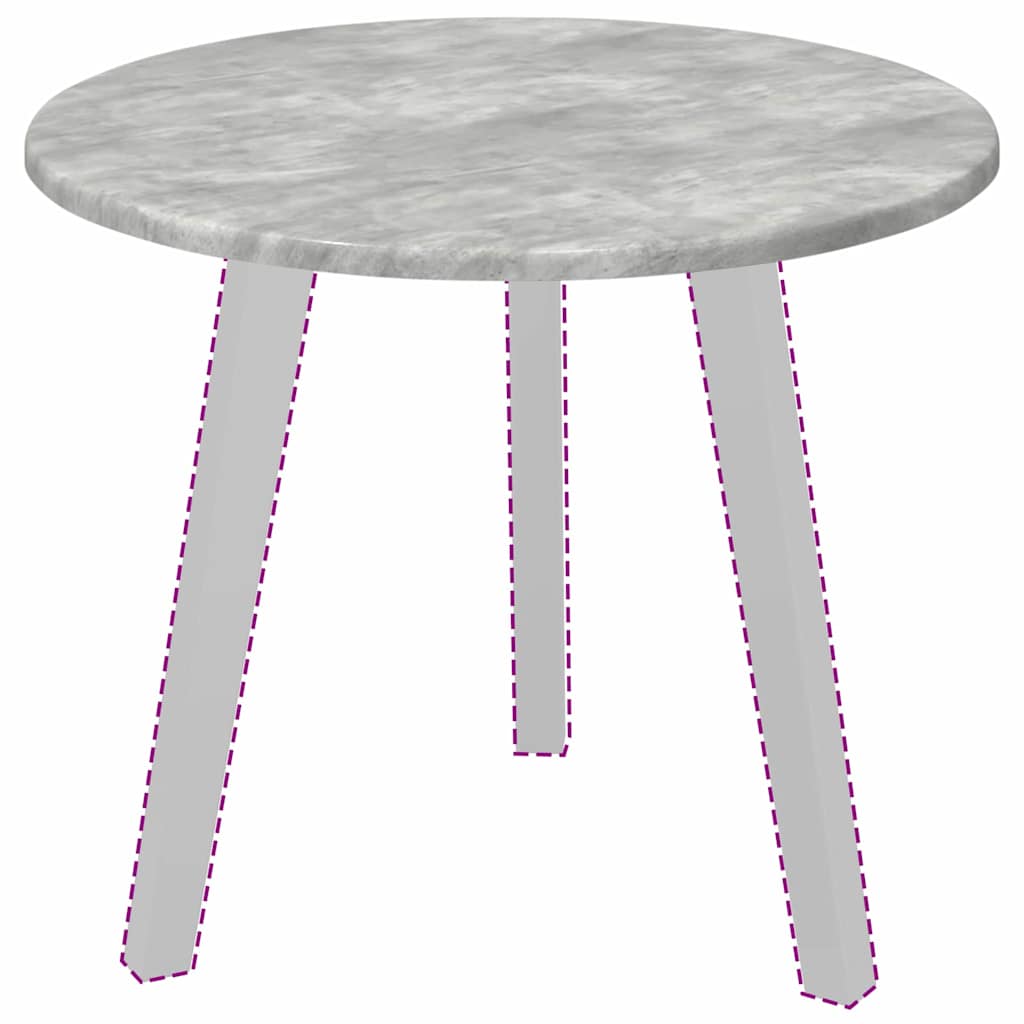 Tafelblad Betongrijs Ø 50 x 1,5 cm Bewerkt hout is nu te koop bij PeponiXL, paradijselijk wonen!