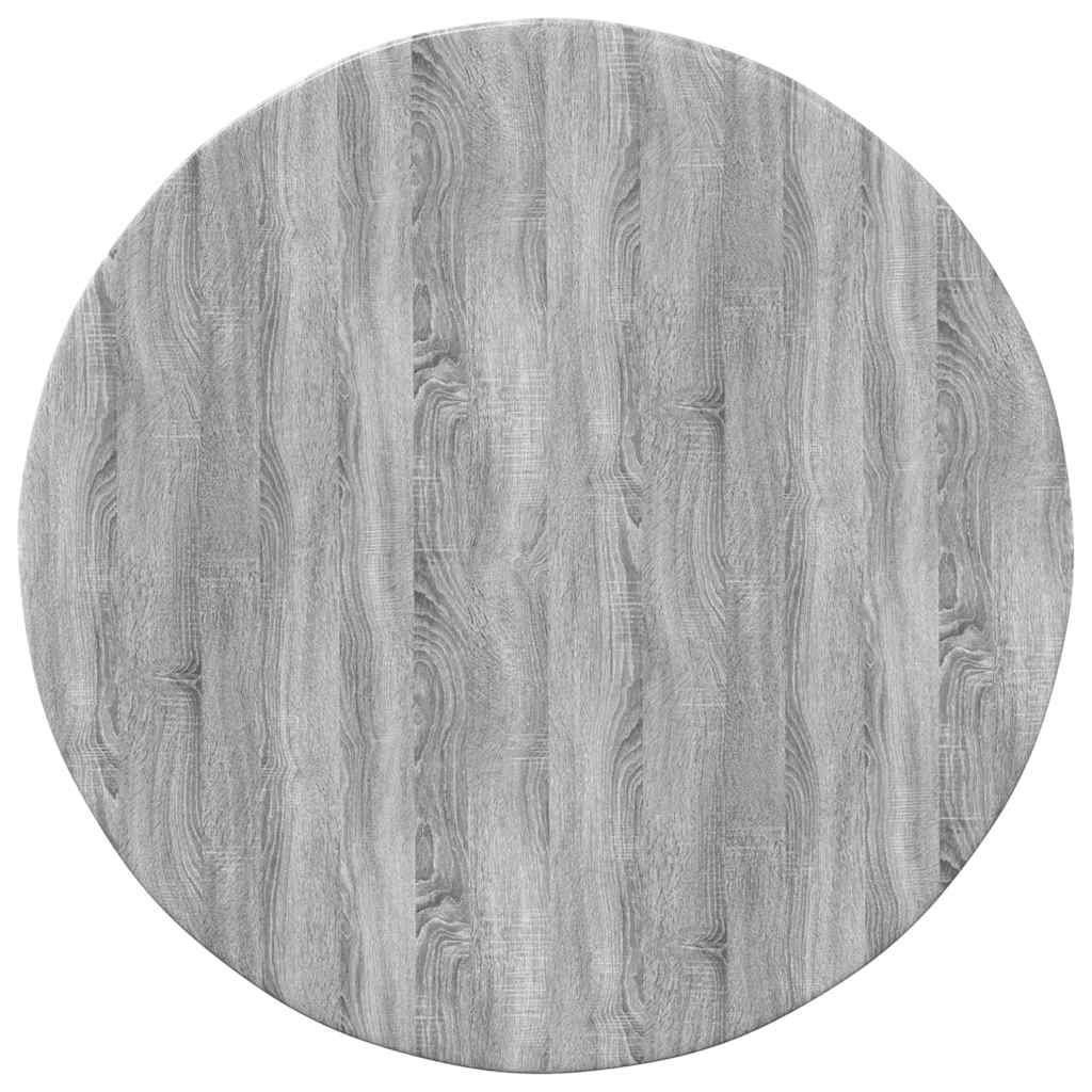 Tafelblad Grijs sonoma Ø 50 x 1,5 cm Bewerkt hout is nu te koop bij PeponiXL, paradijselijk wonen!