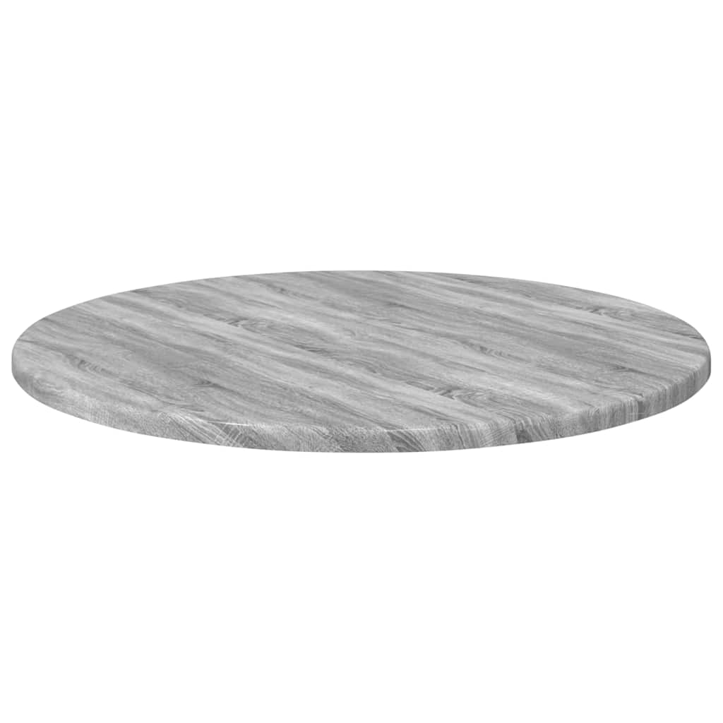 Tafelblad Grijs sonoma Ø 50 x 1,5 cm Bewerkt hout is nu te koop bij PeponiXL, paradijselijk wonen!