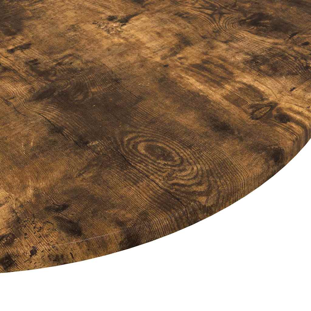 Tafelblad Gerookt eiken Ø 60 x 1,5 cm Bewerkt hout is nu te koop bij PeponiXL, paradijselijk wonen!