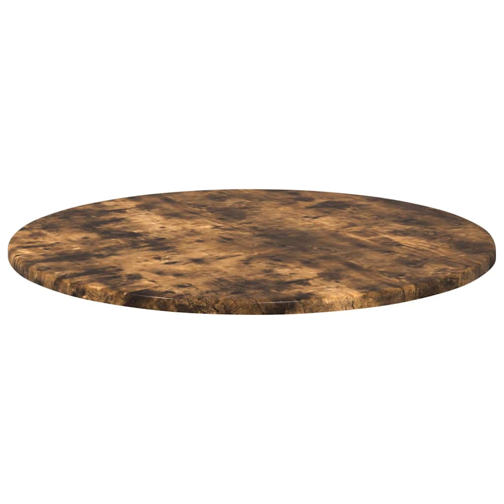 Tafelblad Gerookt eiken Ø 60 x 1,5 cm Bewerkt hout is nu te koop bij PeponiXL, paradijselijk wonen!