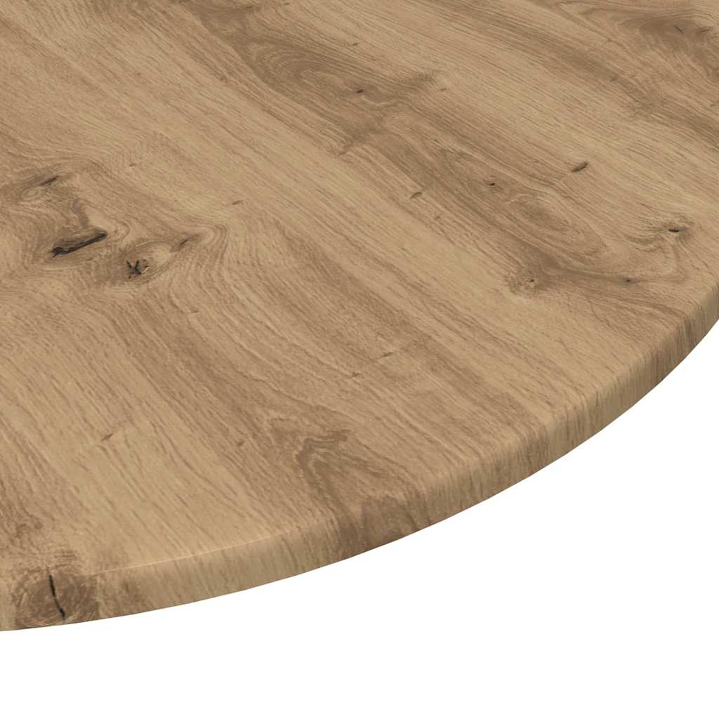 Tafelblad Ø 60 x 1,5 cm Rond Bewerkt hout is nu te koop bij PeponiXL, paradijselijk wonen!